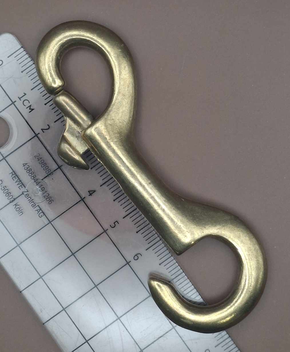 Hakenkarabiner - Bolzenkarabiner mit Haken,starr - BenniBerto.de