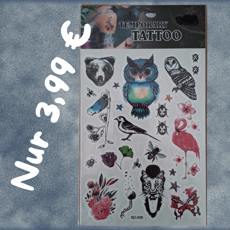 Temporary Tattoos SD-006 (wieder ablösbar!) - BenniBerto.de