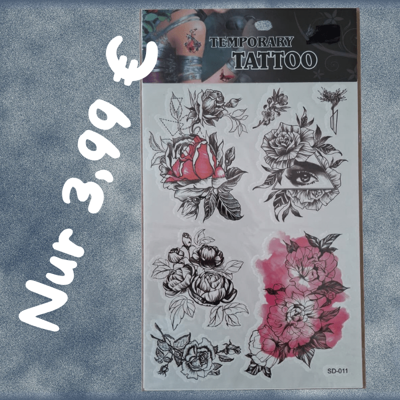 Temporary Tattoos SD-011 (wieder ablösbar!) - BenniBerto.de