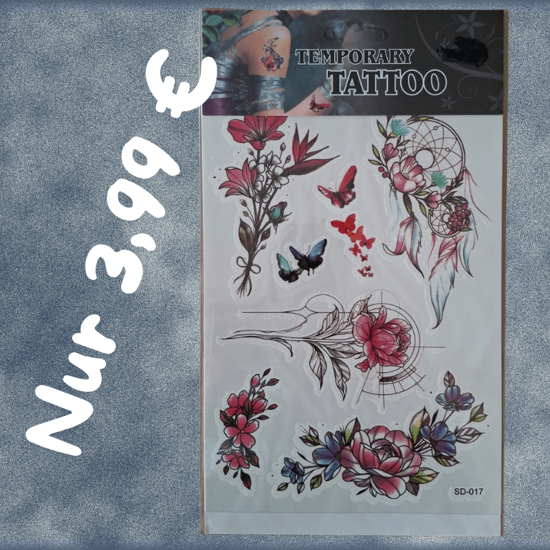 Temporary Tattoos SD-017 (wieder ablösbar!) - BenniBerto.de