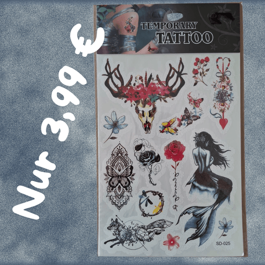 Temporary Tattoos SD-025 (wieder ablösbar!) - BenniBerto.de