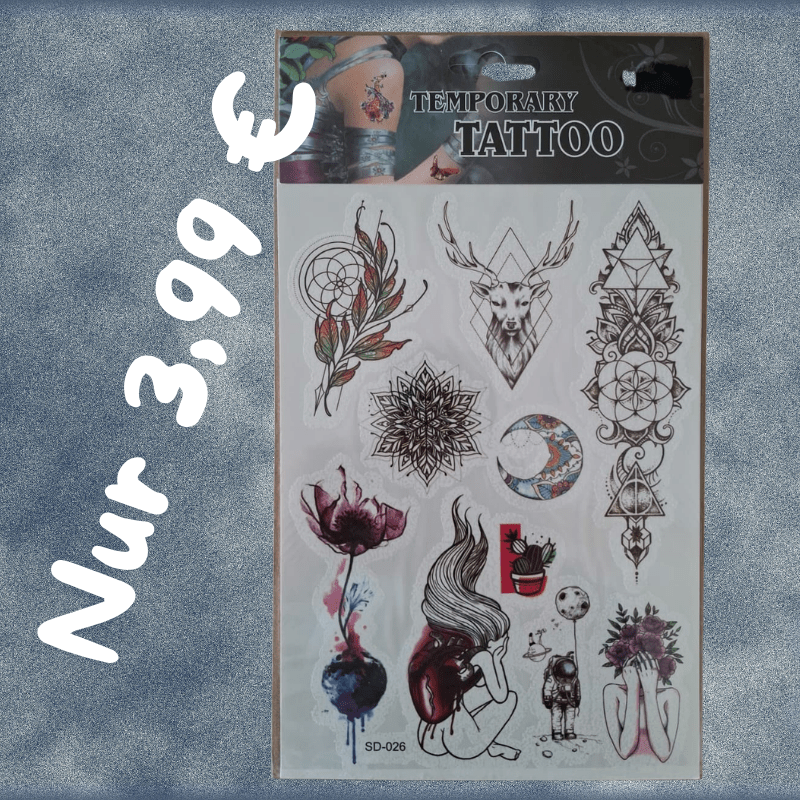 Temporary Tattoos SD-026 (wieder ablösbar!) - BenniBerto.de