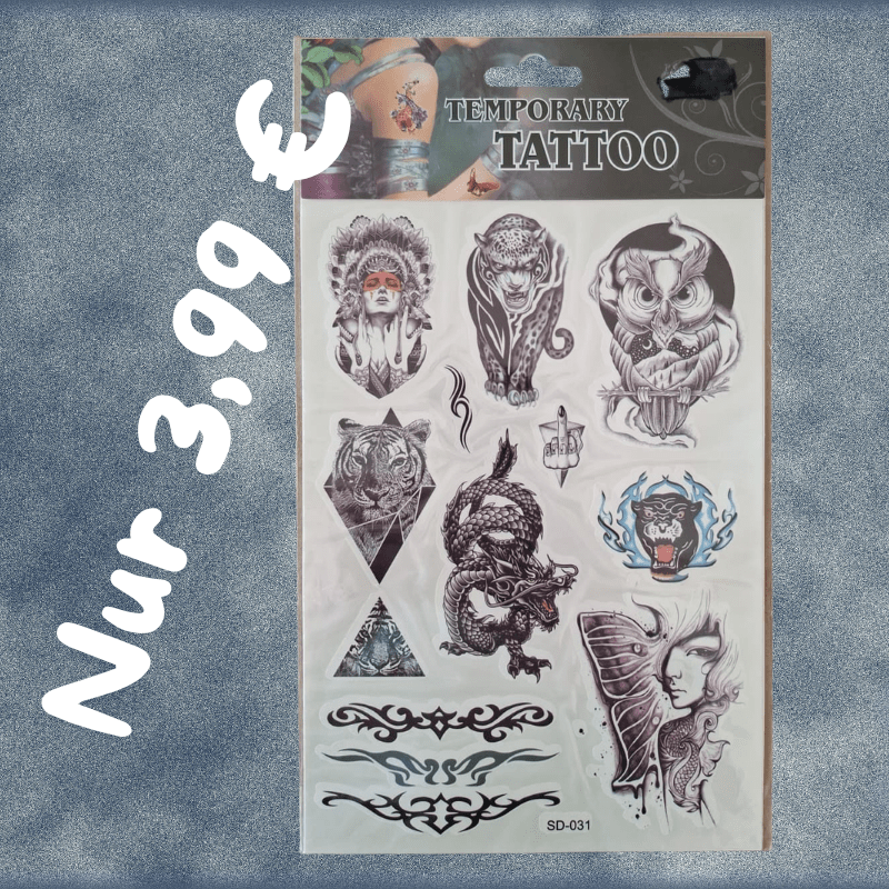 Temporary Tattoos SD-031 (wieder ablösbar!) - BenniBerto.de