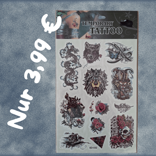 Temporary Tattoos SD-032 (wieder ablösbar!) - BenniBerto.de