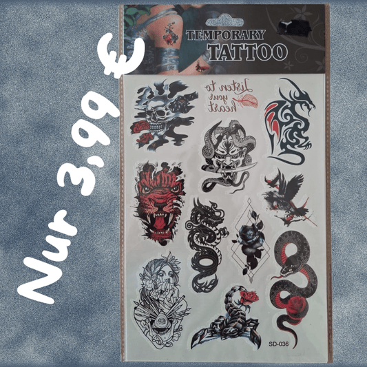 Temporary Tattoos SD-036 (wieder ablösbar!) - BenniBerto.de